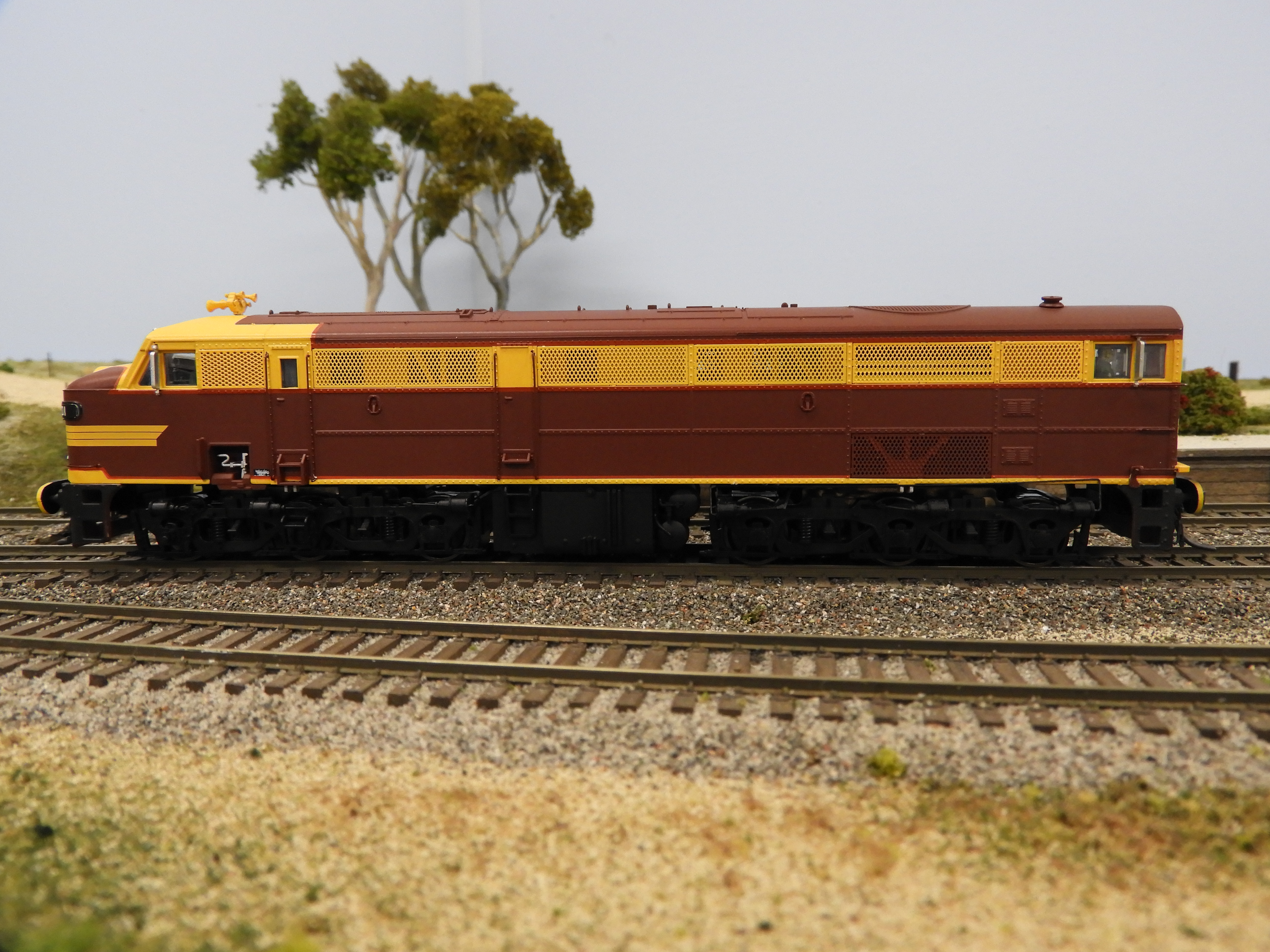 NSW 44 CLASS HO SCALE - 4401 - EARLY ERA - ORIGINAL (INDIAN RED) - $295